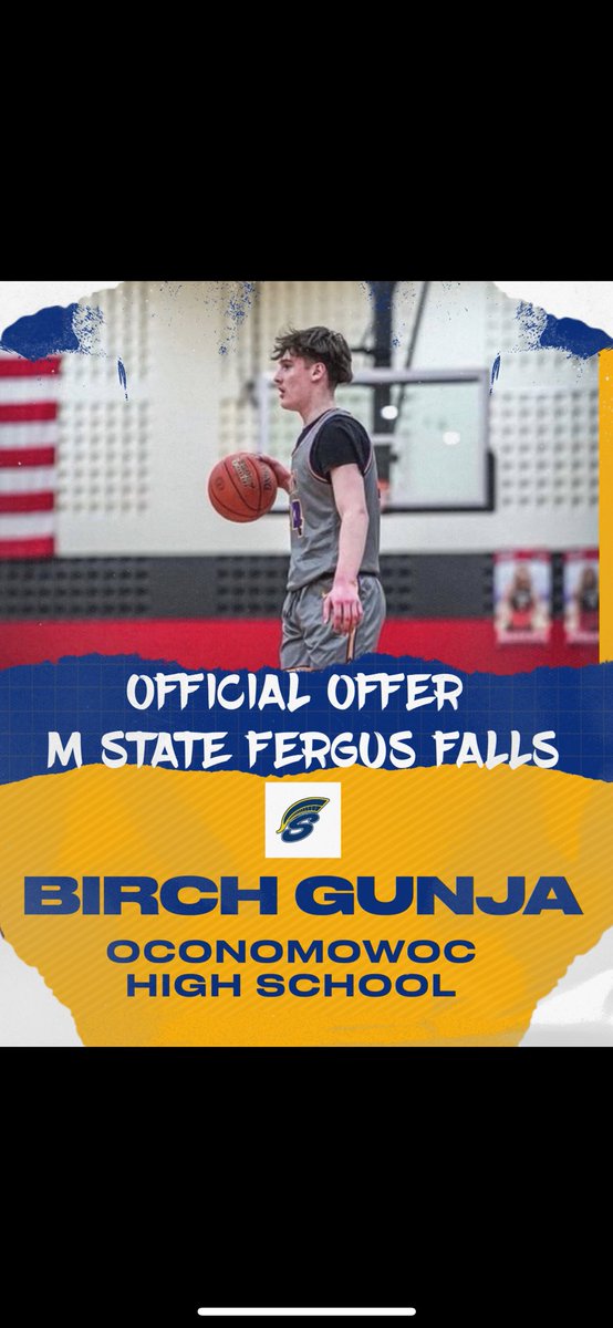 BirchGunja's tweet photo. After a great talk with @dcresap05 I am blessed to receive an offer from Minnesota State Fergus Falls!!! https://t.co/NOpu0WSmdb