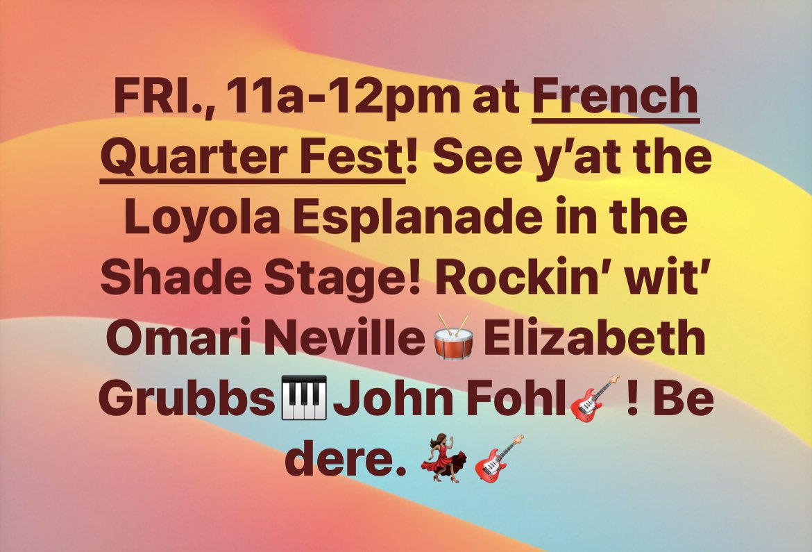 ShawnMeow's tweet photo. #NewOrleans #FQFest #NOLA #FrenchQuarter #Louisiana @FQFestNOLA @ONeVILLE_ https://t.co/GErtQW8c2s