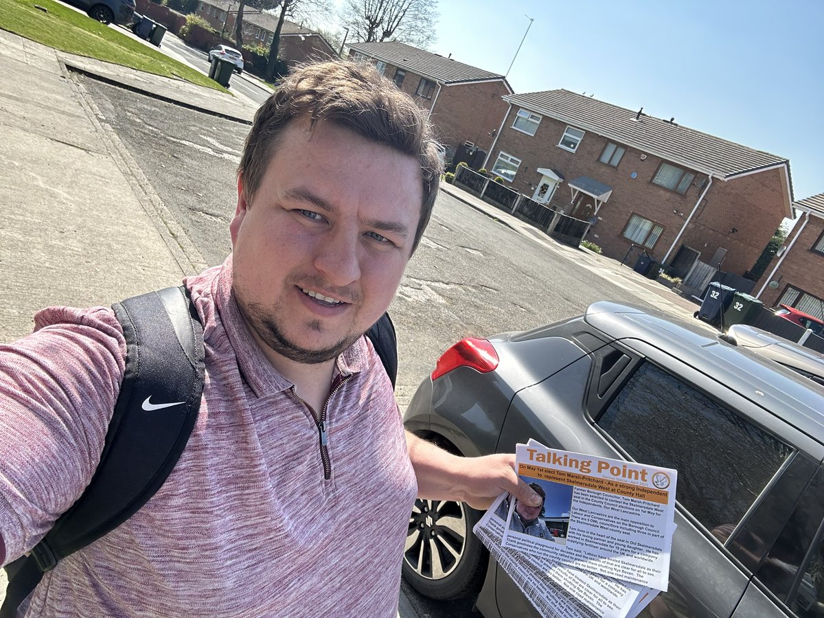 TPritchard1993's tweet photo. Lovely afternoon in ashurst, manfield and marland 

3 weeks till the vote 

Vote @ourwestlancs https://t.co/dI34U0BADb