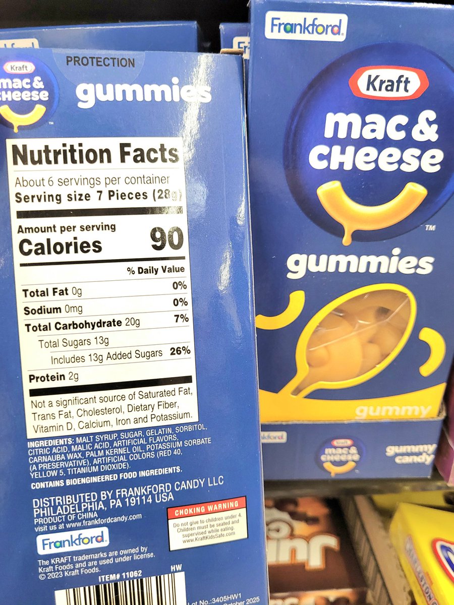 TruthFREEDOM83's tweet image. They push 'vaccines', yet don't care if kids eat this 👇 #red40 #yellow5 #gummies
 @RobertKennedyJr