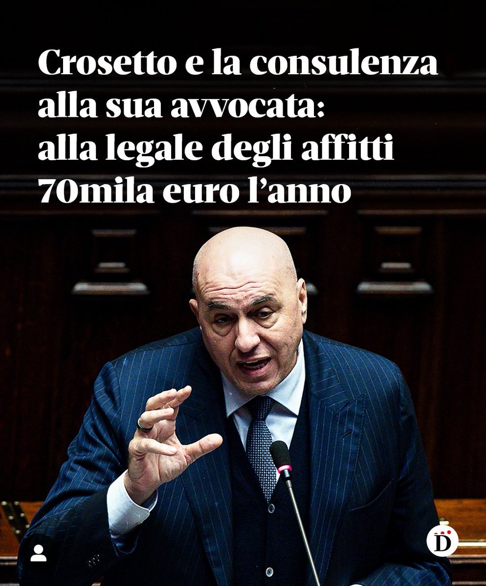 IdaNapolitano5's tweet photo. @boni15_boni Ed il popolo paga le #parcelle dell' avvocato.
😡 https://t.co/cM3Y75Xyn0