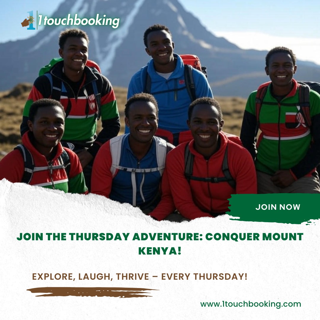 1touchbooking's tweet image. Turn your Thursday into an extraordinary adventure! Experience the breathtaking peaks and serene vistas of Mount Kenya.     

Don’t miss out, book your getaway now by calling 0712377677 or visiting: 1touchbooking.com/tour/mount-ken…

#PeakLife #ScenicViews   #1Touch   #WildVibes   #HikeOn