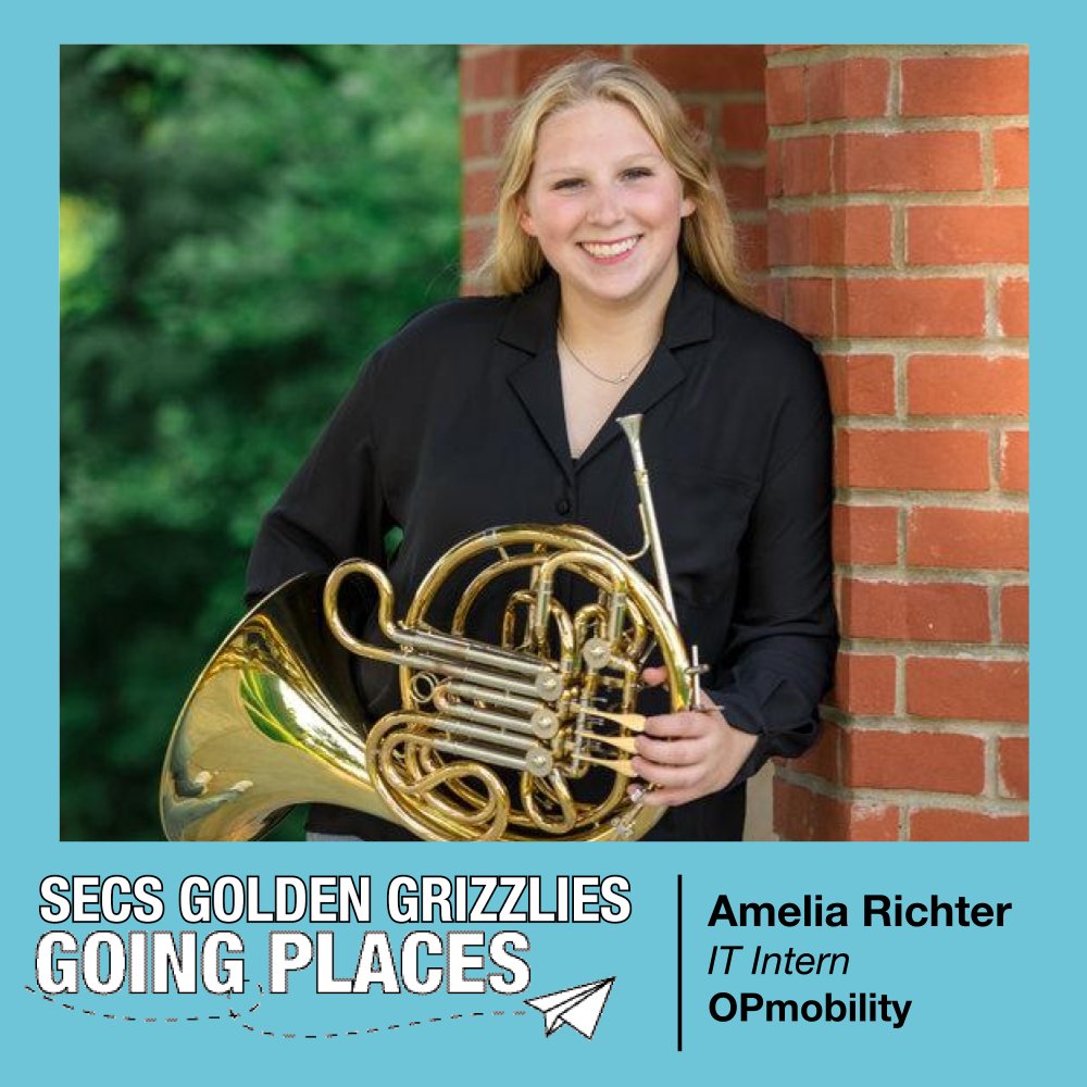 "I met with OPmobility at the Winter Career Fair. After talking to OPmobility I handed them my resume. A couple weeks later I get a call from them and the rest is history!" --- Amelia Richter | Click here to share your story: bit.ly/SECSGGP #CareerandLifeDesign #ThisIsOU