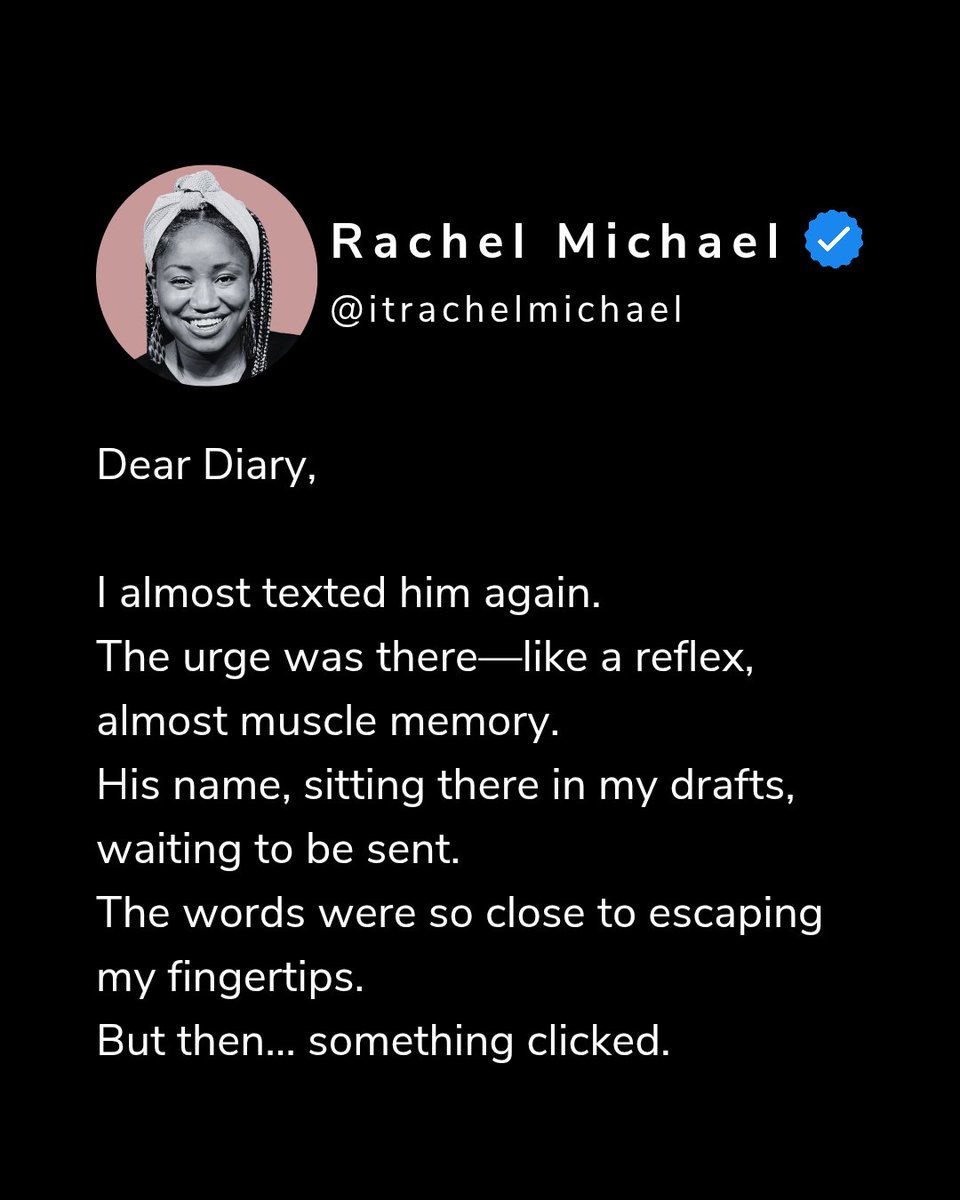 itrachelmichael's tweet photo. I almost texted him again 

🧵 A thread https://t.co/sh67L99vFm