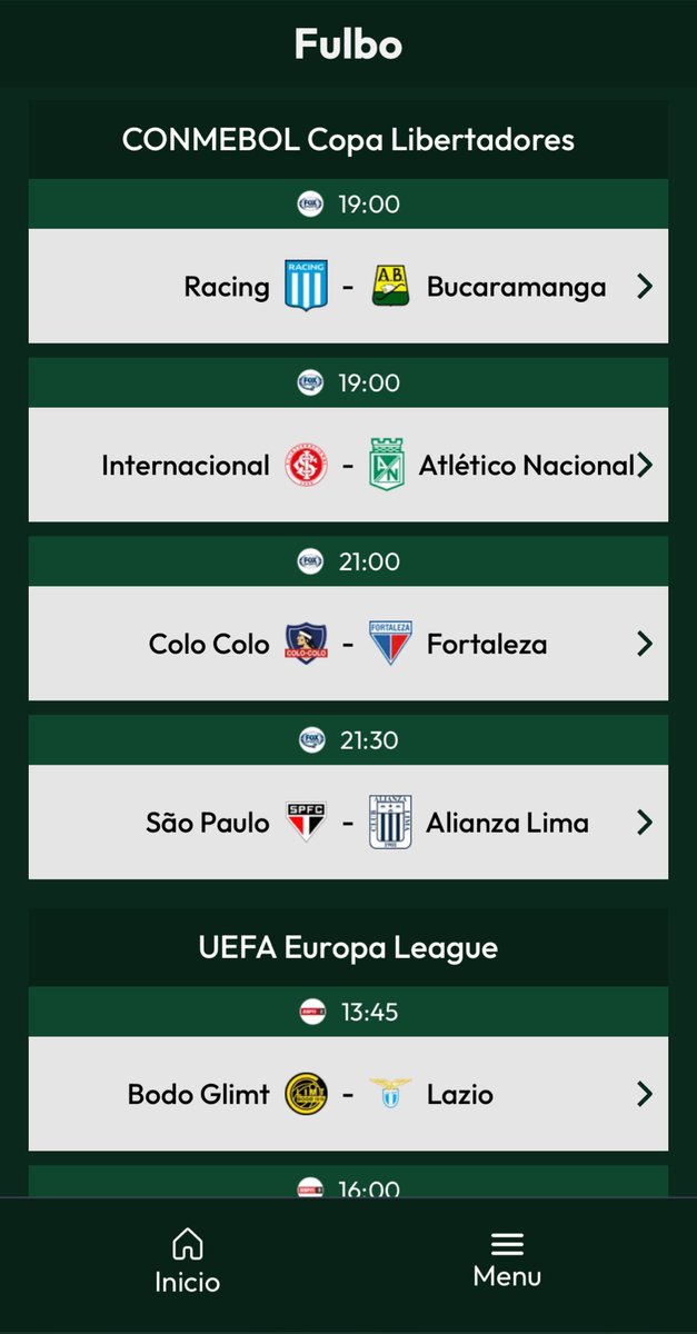 Sale la primera versión de la app 📲

Fulbo .top ⚽️

Por el momento: resultados en vivo y tabla histórica de primera división.

Like y RT para ayudarme a difundir

Abro hilo 🧵👇🏻