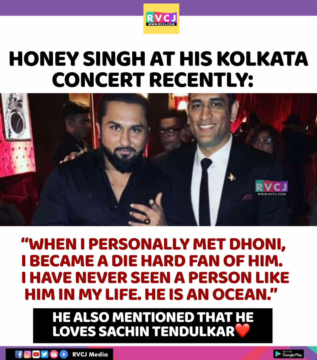 rvcjmovies's tweet image. Honey Singh!
#honeysingh #msdhoni