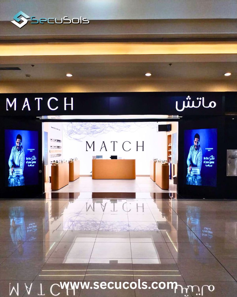 Secusols's tweet photo. Project Highlight

✨ Surveillance Cameras Installation at Match Perfumes, Tala Mall ✨

📞 Call: +966-54-8483545
🌐 Visit: https://t.co/mc1iZPc0Vu

#MatchPerfumes #RetailSecurity #TalaMall #LuxuryProtection #Secusols #surveillancecameras #Riyadh #CCTV https://t.co/lH8Y0Q6mdr