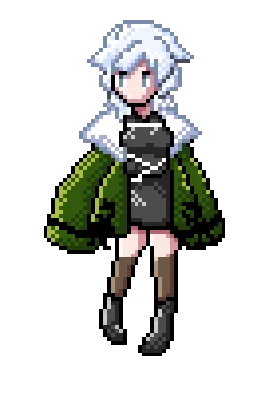  #おりあーと 新衣装おりちゃんに長物持たそうと思ったら竜騎士になりましたwこちらは旧衣装ドットおりちゃんです。あらためて誕生日おめでとうございます 