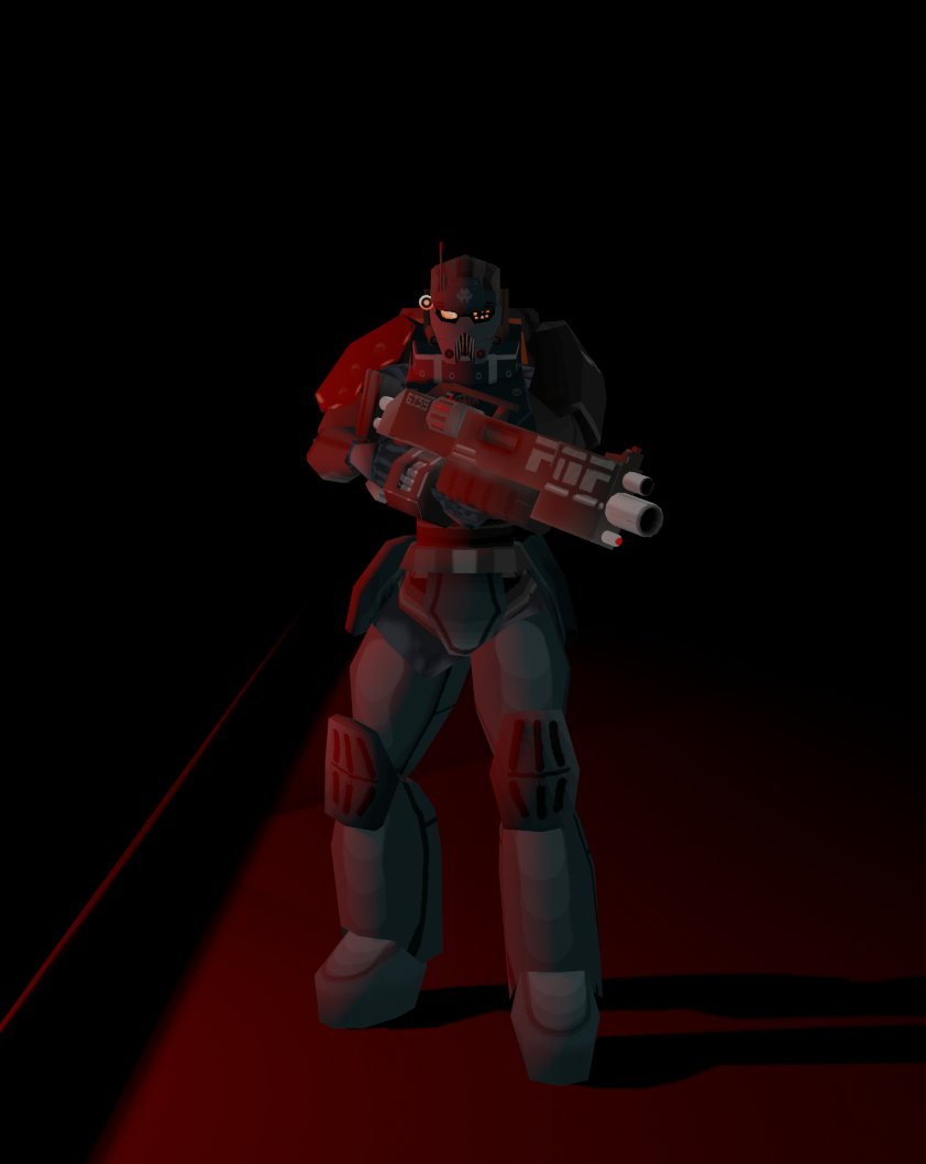 Early WIP of TROOPER-115's model
