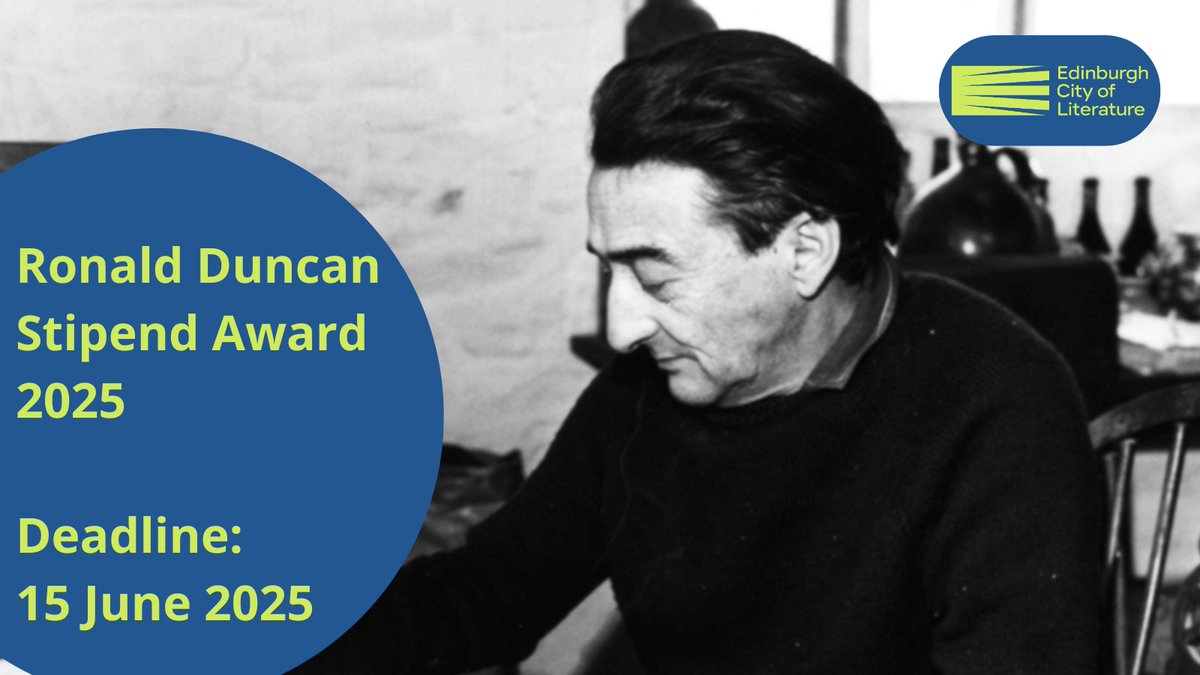 Ready to bring history to life through your writing? Don’t miss this incredible opportunity!

Through the Cities of Literature network, you can currently apply for the Ronald Duncan Stipend Award. The application deadline is 15 June 2025. 

Info: cityofliterature.com/ronald-duncan-…