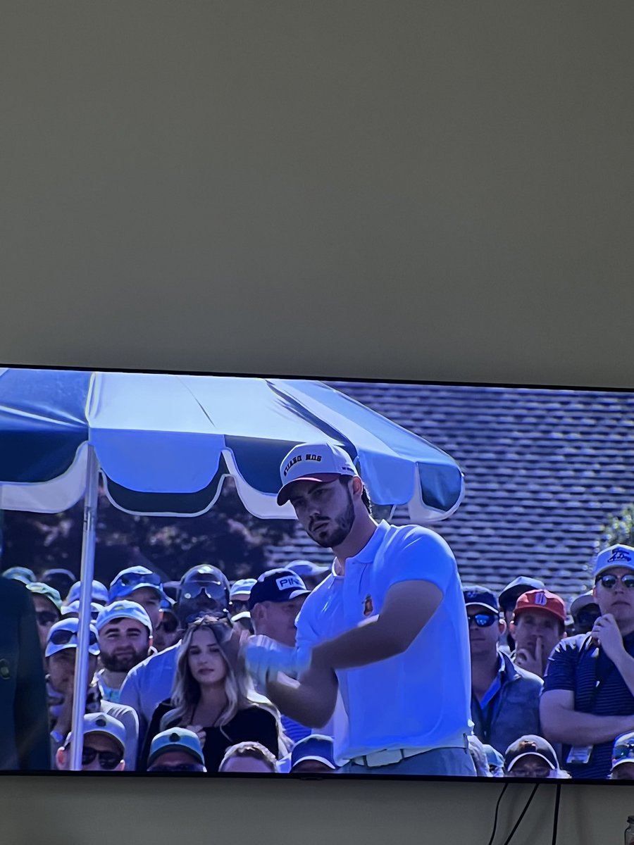 mokulling's tweet photo. @TronCarterNLU Can we get some heat on these upside down hats like Ballester is wearing? Almost as egregious as the “skip it” hats, completely unbecoming https://t.co/8oZ55PdHwn