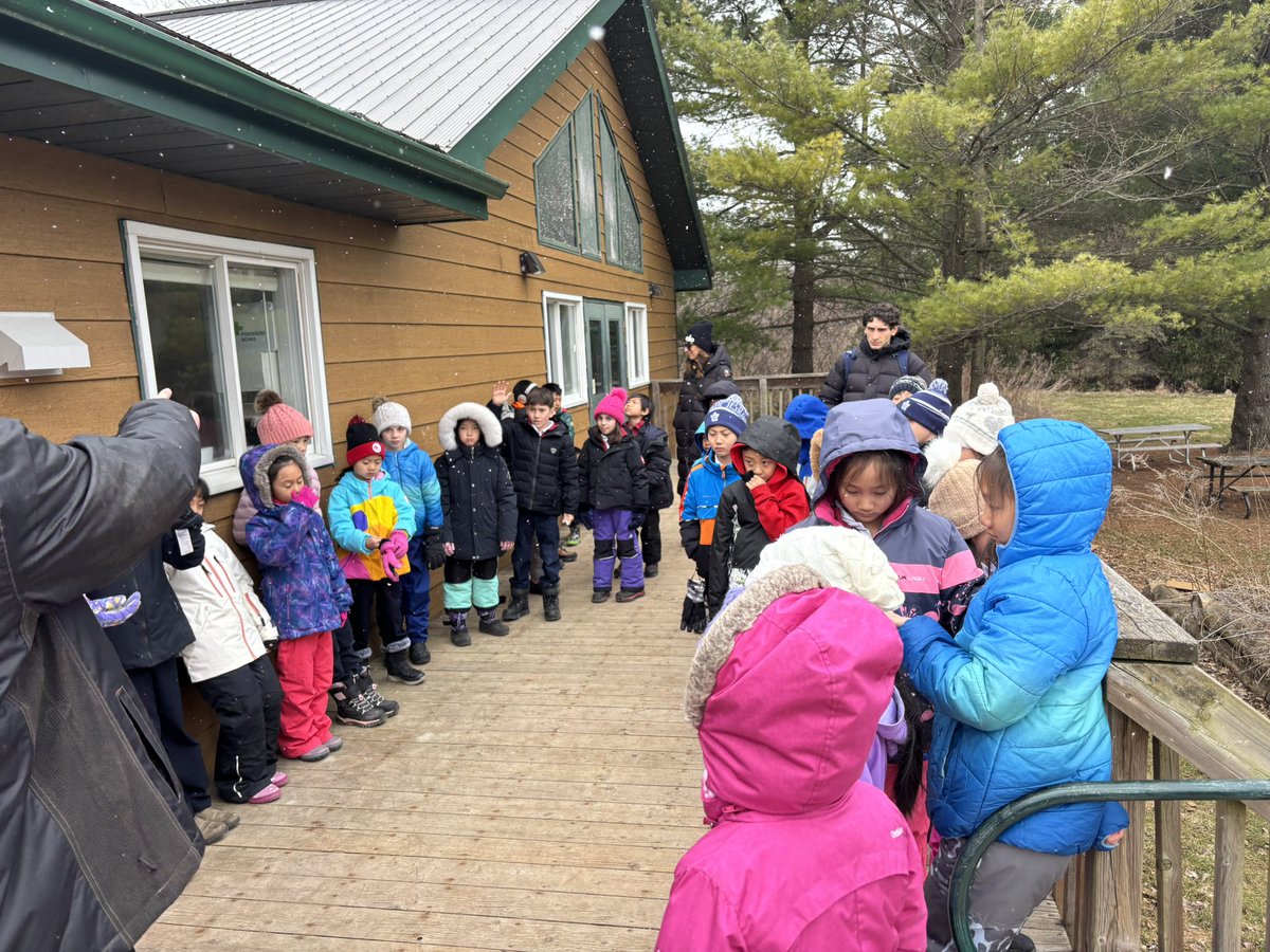 Grade 3's are ready for a fun day at Crawford Lake! <a href="/HTSRichmondHill/">HTS Richmond Hill</a>