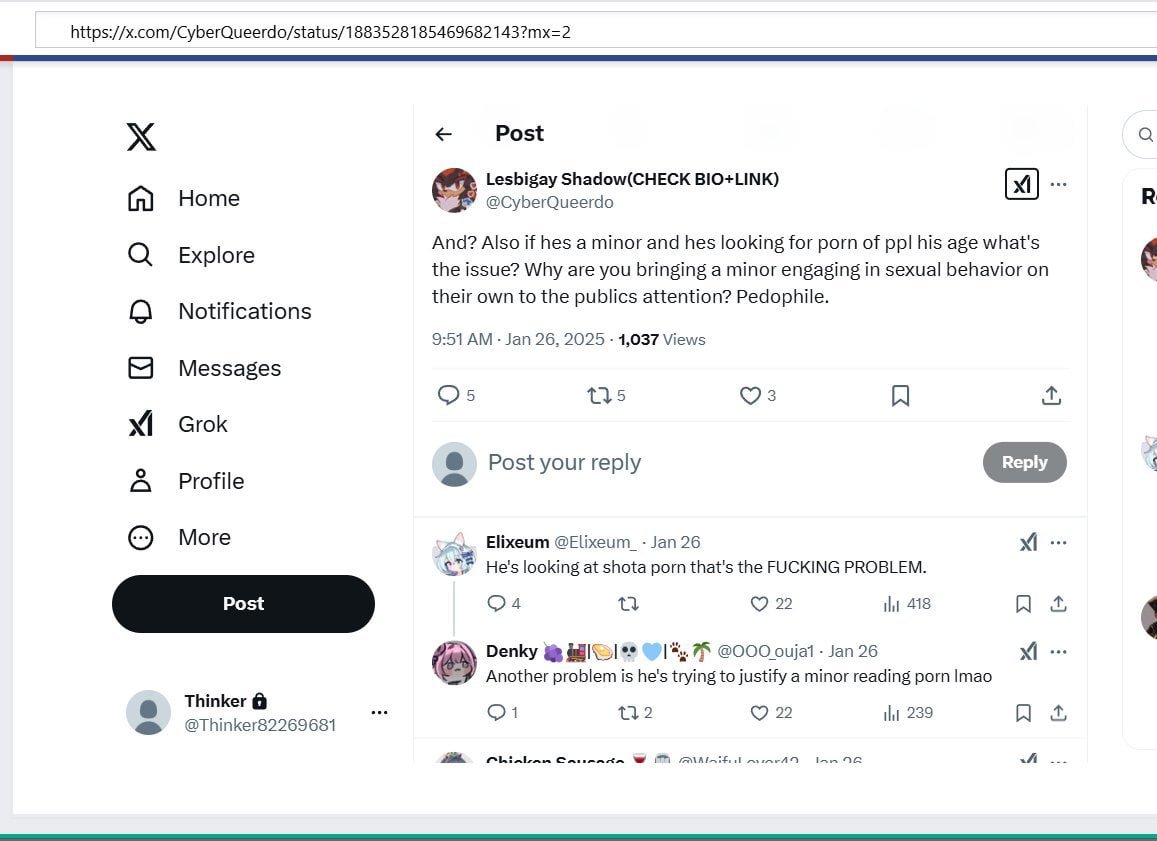 YubiYub30383665's tweet photo. @AntisWTF Wolp that's twink account of very unique furry which got already 5 locks for that stuff. Of course maniac wanna be friends with them https://t.co/PoytKWtkOB https://t.co/vUXj147Qyv