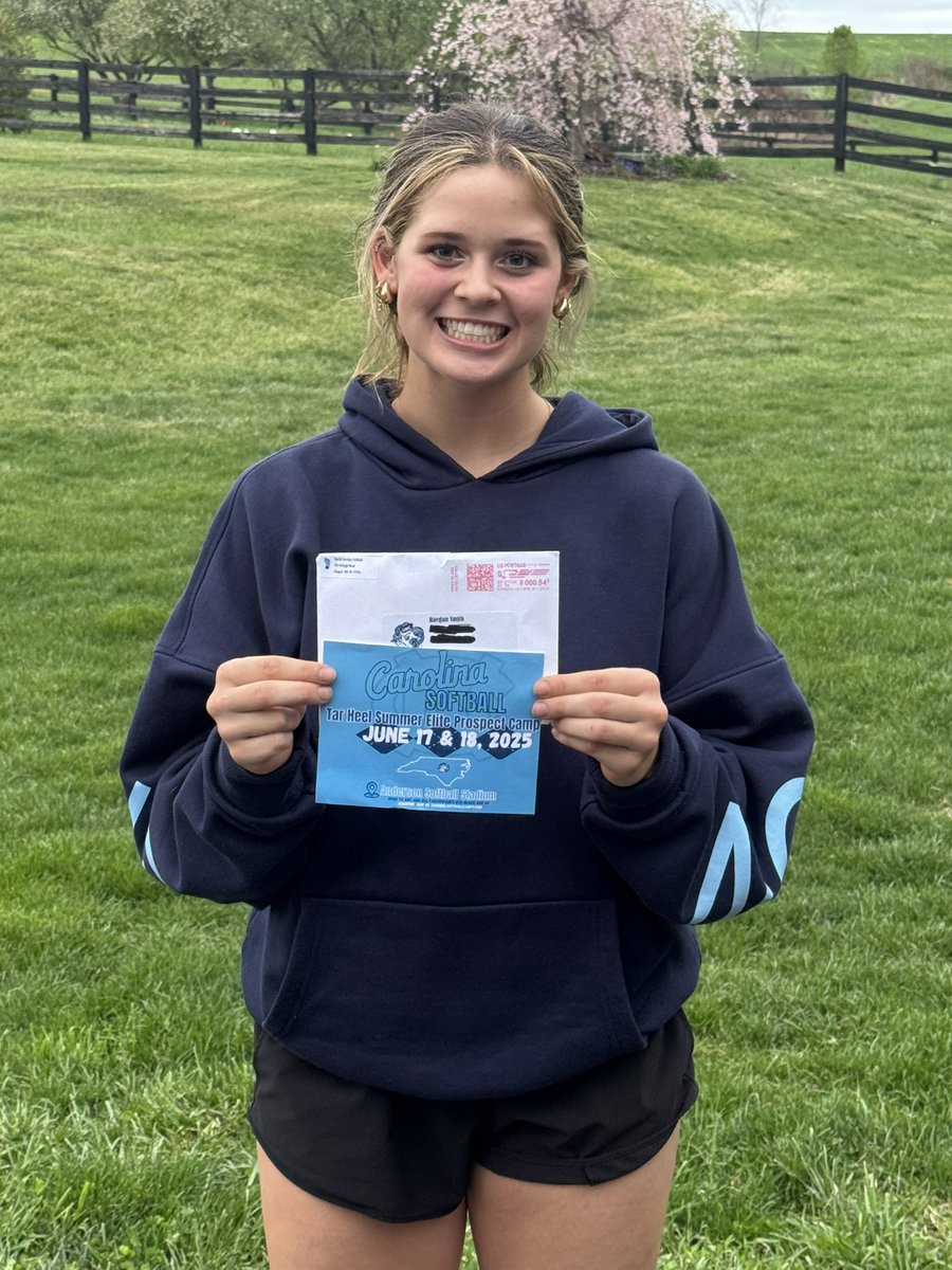 Reagan Smith (@reaa_smithh2027) on Twitter photo So excited that I received some mail from UNC!! Thank you so much, I look forward to coming to camp soon!! Go Tarheels🩵#uncsoftball #softball #boltsboom <a href="/UNCSoftball/">Carolina Softball</a> <a href="/coachmegsmith/">Megan Smith Lyon</a> <a href="/c_lyon22/">Corey Lyon</a> So excited that I received some mail from UNC!! Thank you so much, I look forward to coming to camp soon!! Go Tarheels🩵#uncsoftball #softball #boltsboom <a href="/UNCSoftball/">Carolina Softball</a> <a href="/coachmegsmith/">Megan Smith Lyon</a> <a href="/c_lyon22/">Corey Lyon</a>