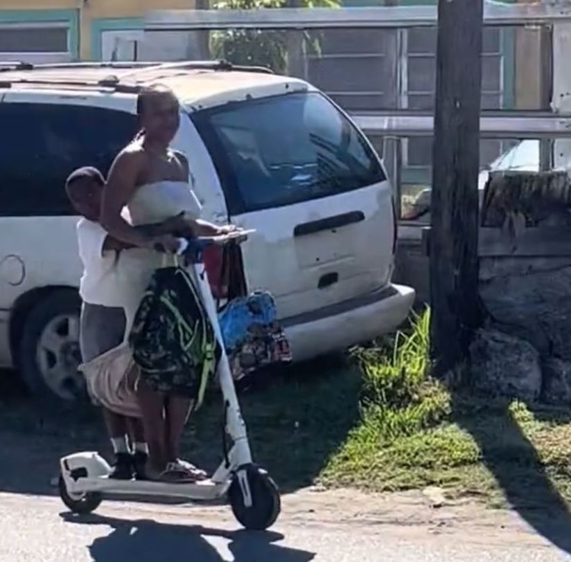 Tribune242's tweet photo. WOMAN WHO TOOK SON TO SCHOOL ON SCOOTER IS TO BE GIVEN A CAR
A VIDEO showing a young mother riding an electric scooter with her son clinging to her back on the way to school grabbed attention — and life-changing support.
https://t.co/i5HzHLaafO https://t.co/mDnuVahrKQ