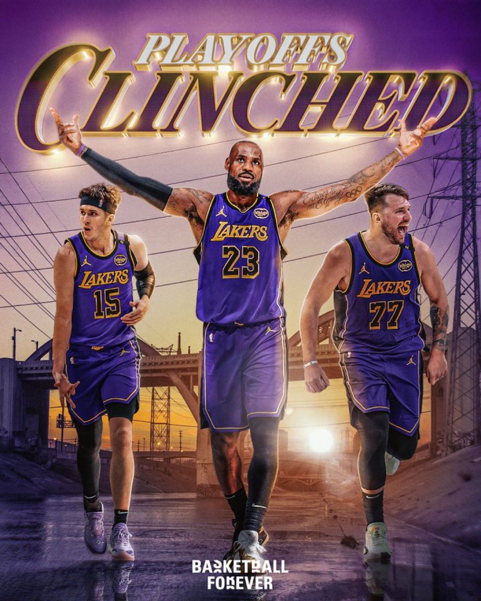 The lakers have CLINCHED a playoff berth with their win over the Dallas Mavericks‼️

Who do you want to see them against first round?