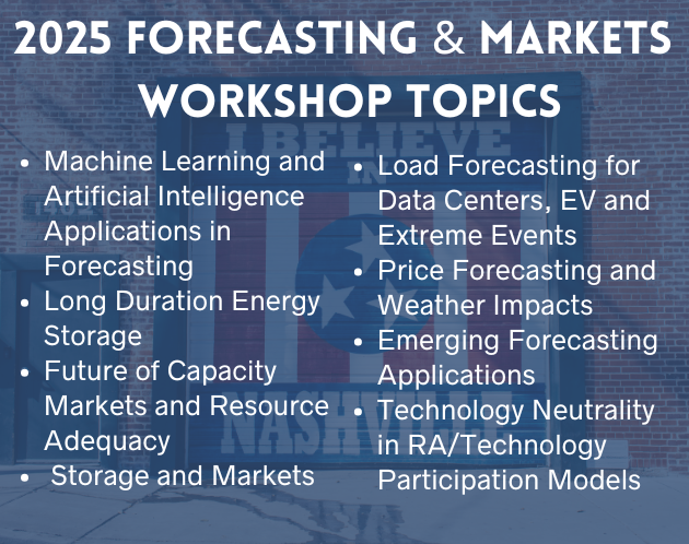 Early Bird Registration is OPEN for the 2025 Forecasting &amp; Markets Workshop! 🐦🐦

Learn more and register today 👉 members.esig.energy/site_event_det…