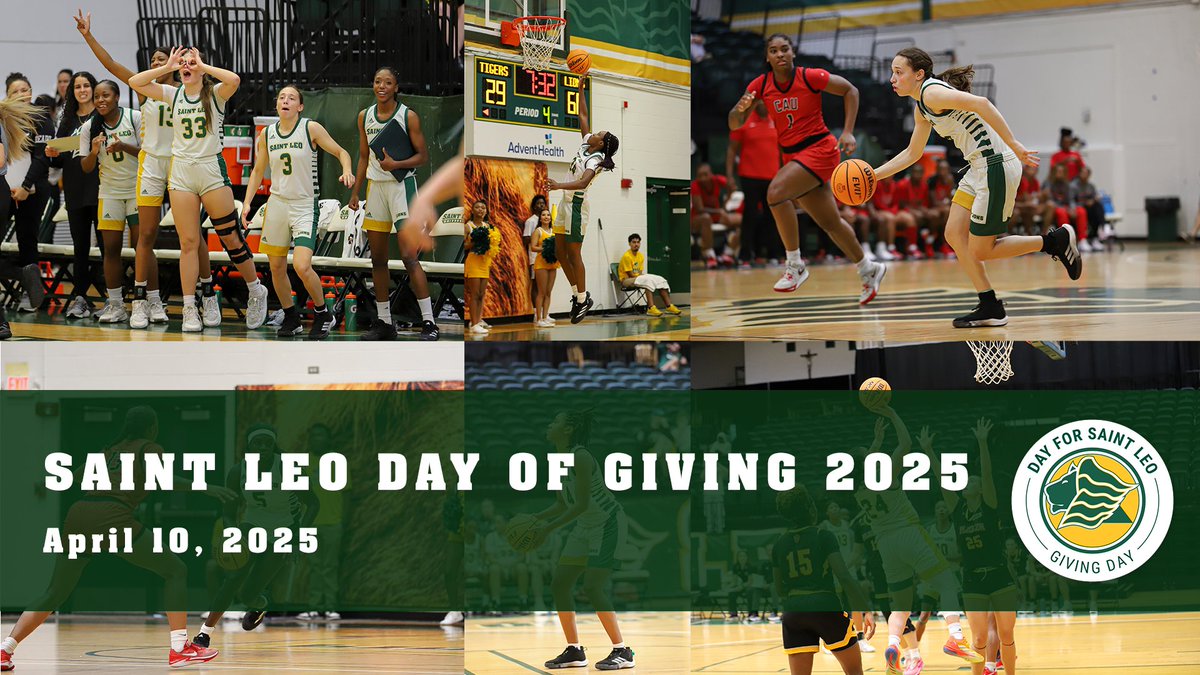 Support Saint Leo Athletics this Day of Saint Leo!

Give today and help us continue to grow.

👉 giving.saintleo.edu/campaigns/athl…

#DayOfSaintLeo