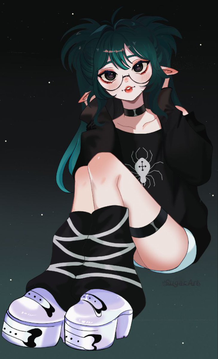 look what a beautiful girl! by the way, this is a vituber under the nickname Chigucci. and I will also be glad to subscribe to my twitter, I also accept orders