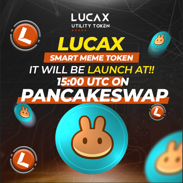 Lucax_Finance's tweet photo. 🔥 GET READY FOR TODAY! , APRIL 10TH! 🔥  
At 15:00 UTC, the market launch on PANCAKESWAP is happening! 🥞

💣 After that, you can withdraw your LUCAX tokens directly from PinkSale and stake them in the Vault Producer! 💰✨

💥 Enjoy monthly returns starting at 15%, with the potential to soar up to an astonishing 42%! 🚀💸 

Here’s how to get started:  
1️⃣ Claim your token from PinkSale.  
2️⃣ Claim your NFT from the Smart Contract.  
3️⃣ Go to: https://t.co/y1aEOn6MhU
4️⃣ Create a Vault Producer or deposit LUCAX in an existing one.

👉 Don’t miss out on this incredible opportunity! Act now and secure your future! 🌟