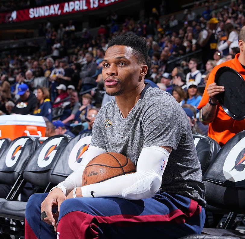 TheDunkCentral's tweet image. Russell Westbrook’s future with the Denver Nuggets is ‘uncertain’ 😬, per @TheAthletic 

“In Wednesday night’s 124-116 win over the Sacramento Kings, Adelman benched Westbrook down the stretch of the fourth quarter, choosing instead to close with Pickett. Westbrook has a player…