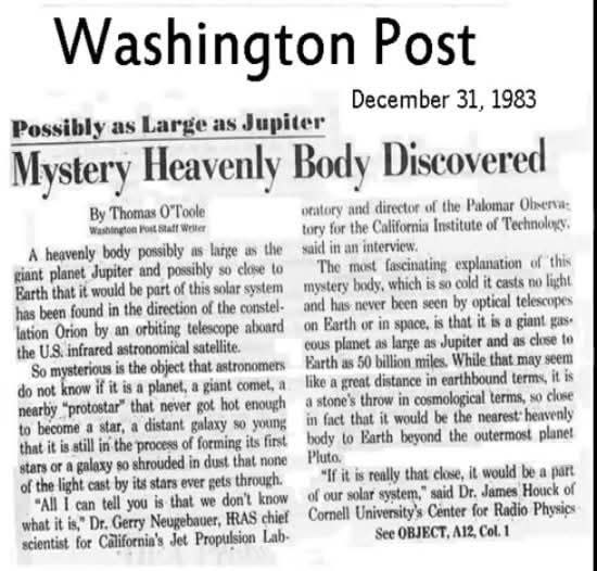 SignalsWorld's tweet photo. Once upon a time, astronomers discovered something frightening, and now it is hidden from the public.
https://t.co/fZtkPglZzd
The Forgotten Giant: NASA’s 1983 Mystery Planet
Uncovering the truth behind a celestial enigma possibly larger than Jupiter
#nibiru #planetx #space #usa https://t.co/38yWR0QZ3x
