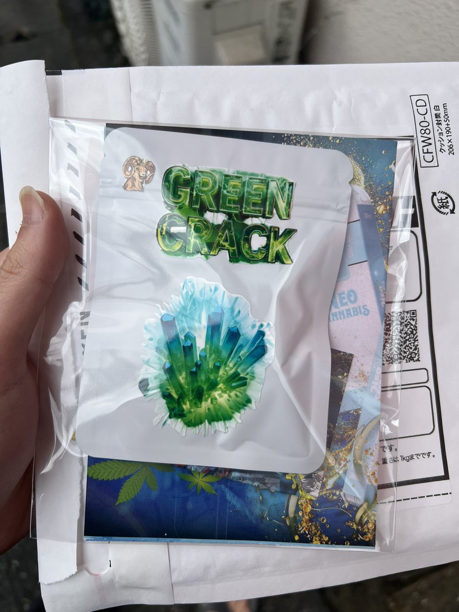 oimchanoshi's tweet photo. GOATリキッドのGreen Crack届きました✨
後ほどレビューします❤️‍🔥 https://t.co/RTE7AGhXaQ