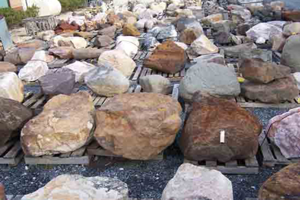 SECURITY BOULDERS  
Aggtrans Delivers Boulders Anywhere!
Large, multiple ton passive barrier boulders can be your first line of defense when it comes to protecting your home and business from unwanted road traffic. For more information, visit our website: aggtrans.com/boulders