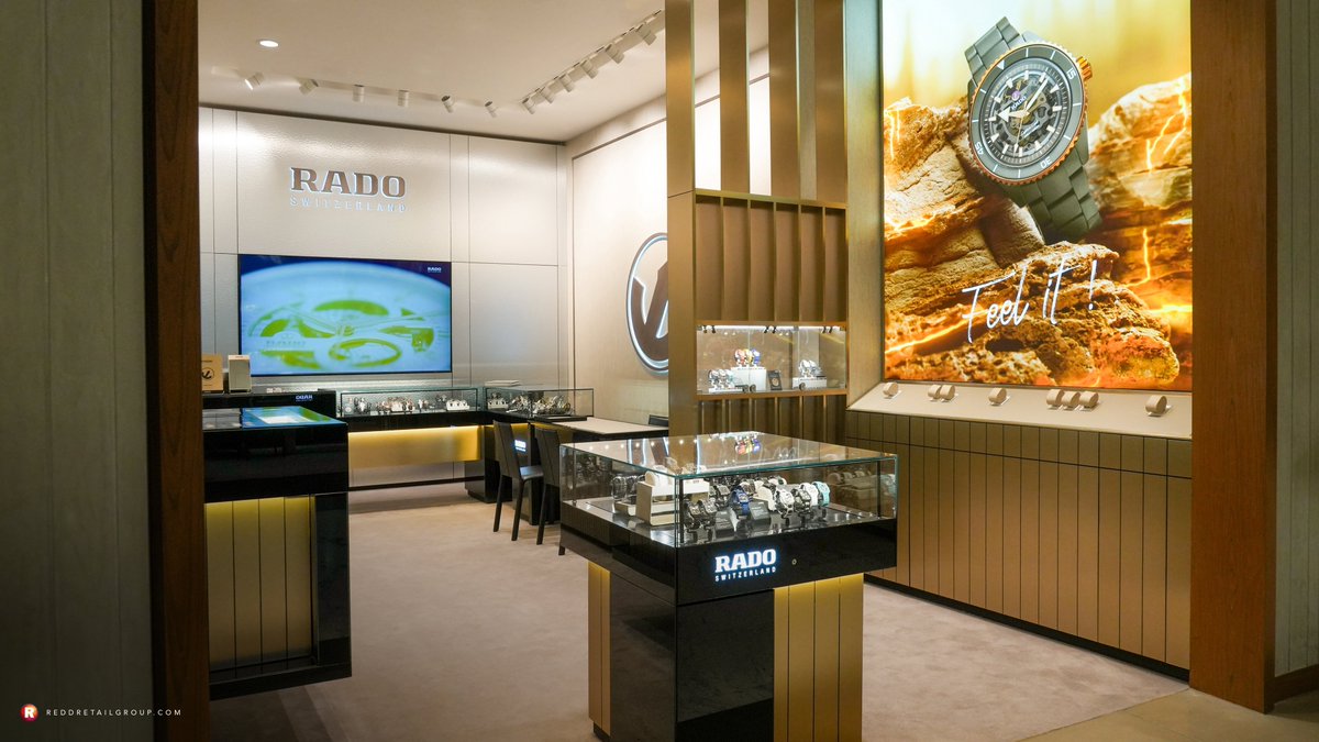 reddretailgroup's tweet photo. We’re proud to unveil our latest collaboration with RADO, marking the opening of their very first boutique in Mexico.

https://t.co/egQlXz42Sm
#RADO #RADOMexico #Reddmillwork #ReddMexico #LuxuryBoutique #RetailDesign #ReddRetailGroup #LoveYourBrand https://t.co/Q9LpROWdiF