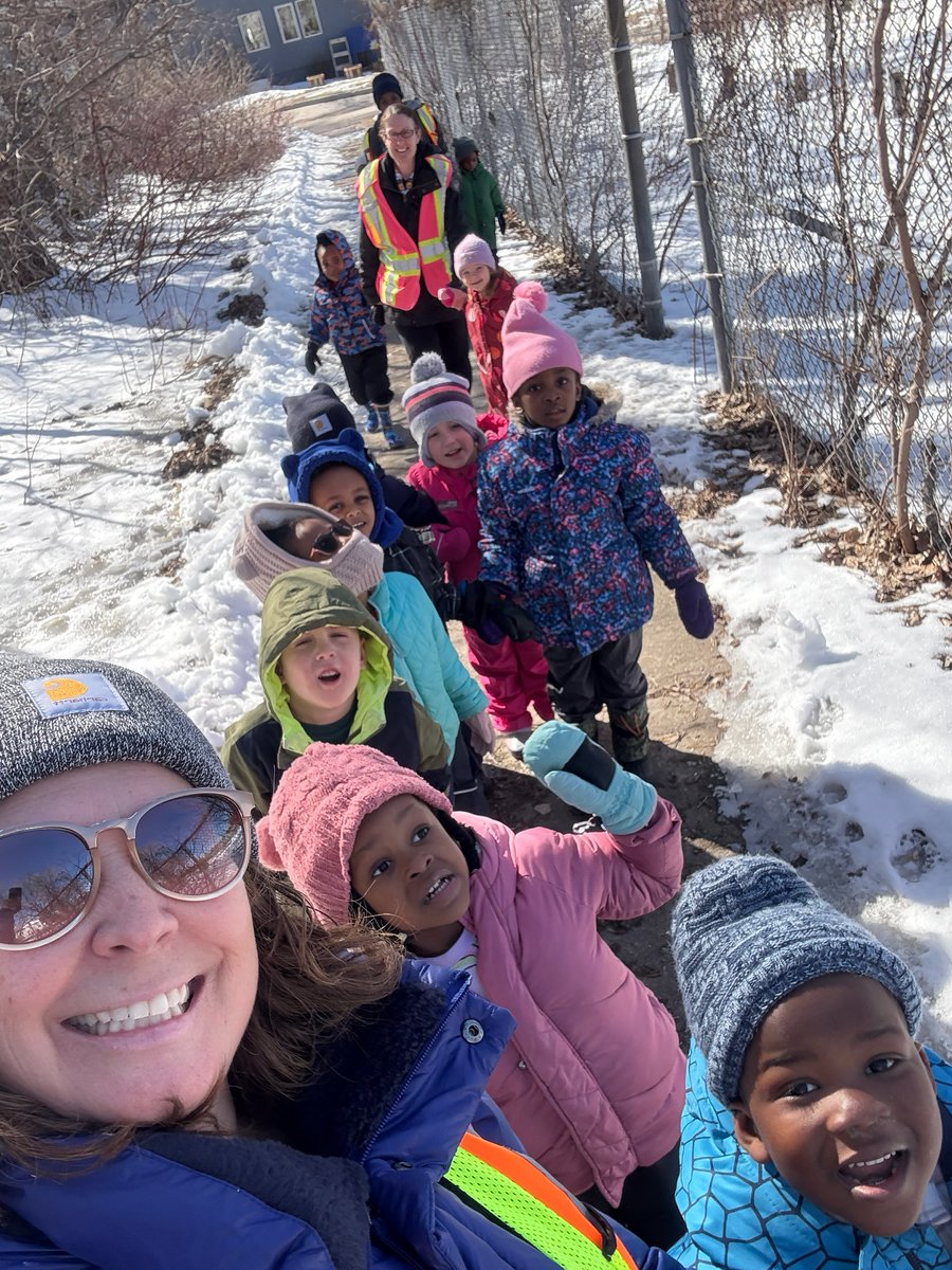 BSLSchool_wpg's tweet photo. Nothing like a sunny spring walk to brighten our day! ☀️

At BSLS, learning happens everywhere—especially on adventures like this!

#BSLSDaycare #LearningBeyondTheClassroom #FaithAndFun #SpringWalks https://t.co/vcM4BWKbki