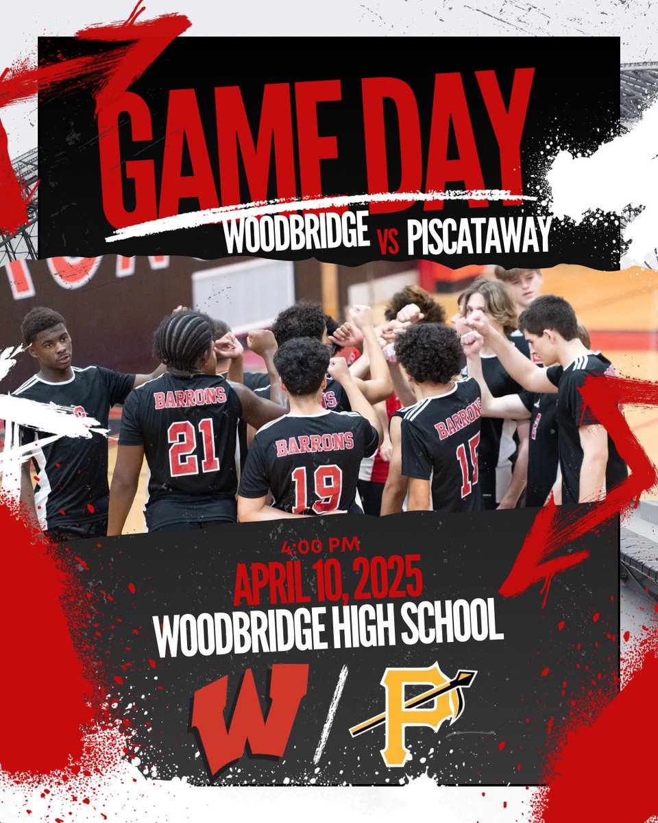 Game day! Barrons will host Piscataway starting at 4 PM. JV to follow!