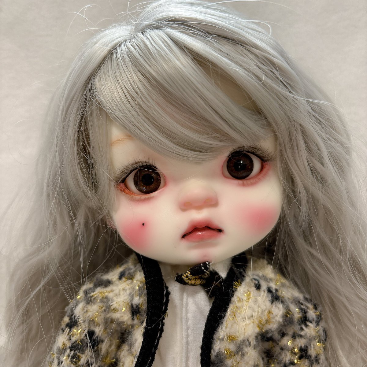 oshishiruko's tweet photo. 色白🆕フェイスちゃんのご紹介♡
黒子がチャームポイント♡
是非おうちの子にしてください🥰
こちらから↓
https://t.co/YP1K58V0X4
#niuniu #qbaby #dayuanbao #doll #ドル活 #ドールカスタム https://t.co/SwhX7Mll0Z