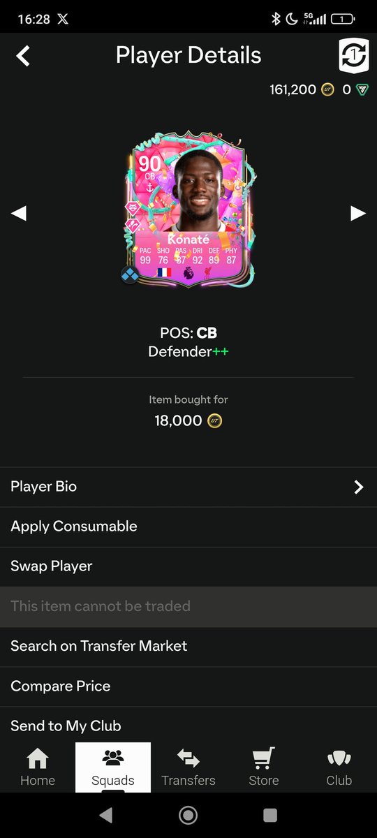 BotondSammer's tweet photo. @FUT_Rory Only 90 rated as well https://t.co/jrp9V9t3cc