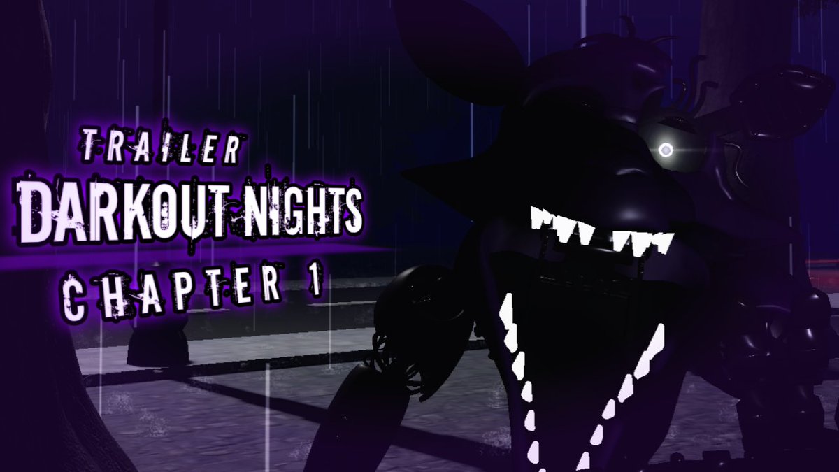 BuggieStudios's tweet photo. Check the new Trailer for Darkout Nights Chapter 1! The game has been released to Roblox.

Trailer: https://t.co/f1oITtdNqa
Game: https://t.co/ZiOAR5ECY1

#RobloxGames #ROBLOX #horror #HorrorGames #FNAF #FiveNightsAtFreeddys #story #RobloxDevs #game #scary https://t.co/Sgnkuterc9