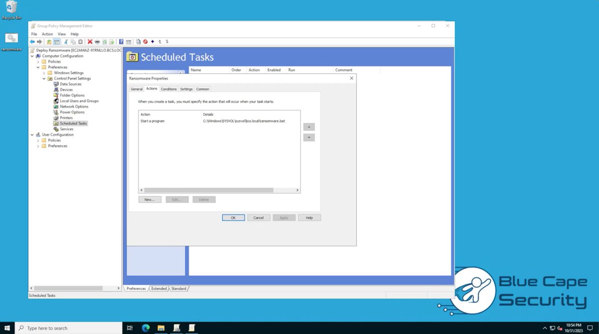 Ever wondered how users, roles, and Group Policy Objects are managed within enterprise domain environments? Or how attackers can abuse them? 

We cover it in the Enterprise Domain Environments section of our 101 ESF course, complete with hands-on labs.  👉 bluecapesecurity.com/courses/101-en…