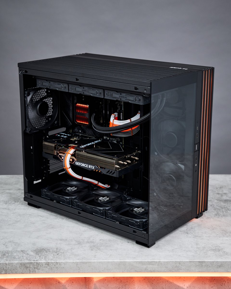 bequietofficial's tweet photo. No bling. Just beast. 🧡🖤
Levelupgamingtech keeps it clean, dark, and powerful with this no-compromise build featuring the Light Base 900 FX and Silent Loop 3.
#LevelUpGamingTech #LightBase900 #SilentLoop3 #bequiet #PCBuild #HardwareFirst #DarkModeBuild #GamingRig https://t.co/Y7wjxum0B5