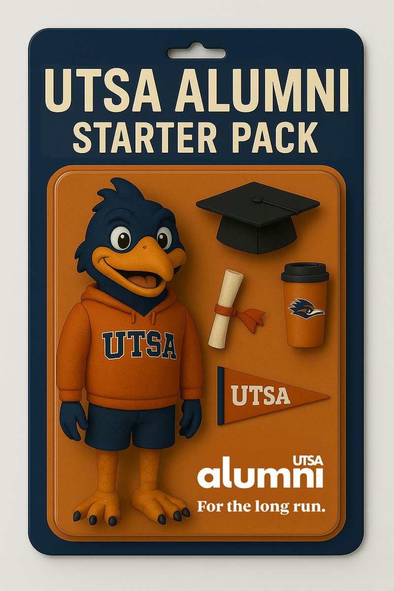 UTSAAlumni's tweet image. We just had to jump on this trend! 🎓🤙

#ForeveRowdy