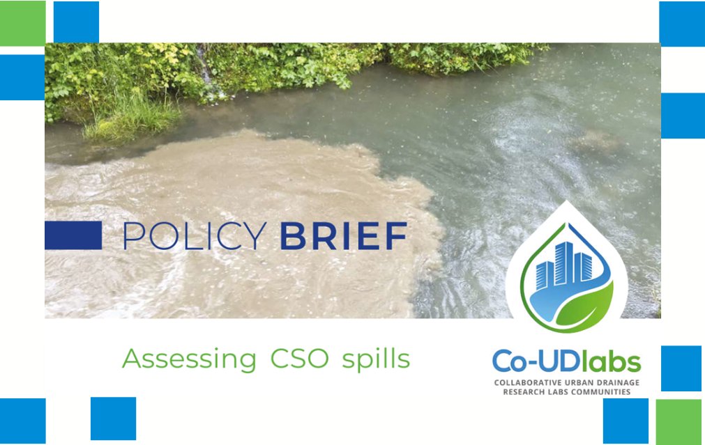 Co-UDlabs emphasizes a strong science-to-policy link translated into impactful results and benefits for urban communities worldwide. 
✨ We are thrilled to present you our new Policy Brief : Adressing Combined Sewer Overflow (CSO) Spills - 
zenodo.org/records/150811…