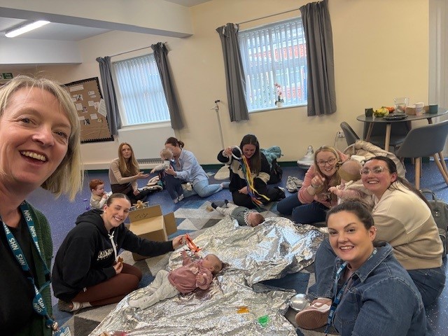 We had a great time with the Parent Carers Forum at Skegness children's Centre yesterday. It is a great group of mums who meet, to chat, grab a drink and feedback on the activities they can access in the children's centre. They help to make a difference.