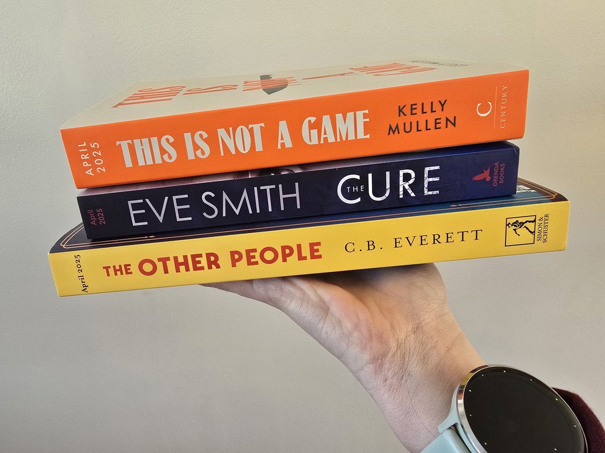 Brew_Fiction's tweet photo. Happy publication day to these fabulous books #thisisnotagame #thecure #theotherpeople #kellymullen @evecsmith #cbeverett https://t.co/y6qvGxJx0p