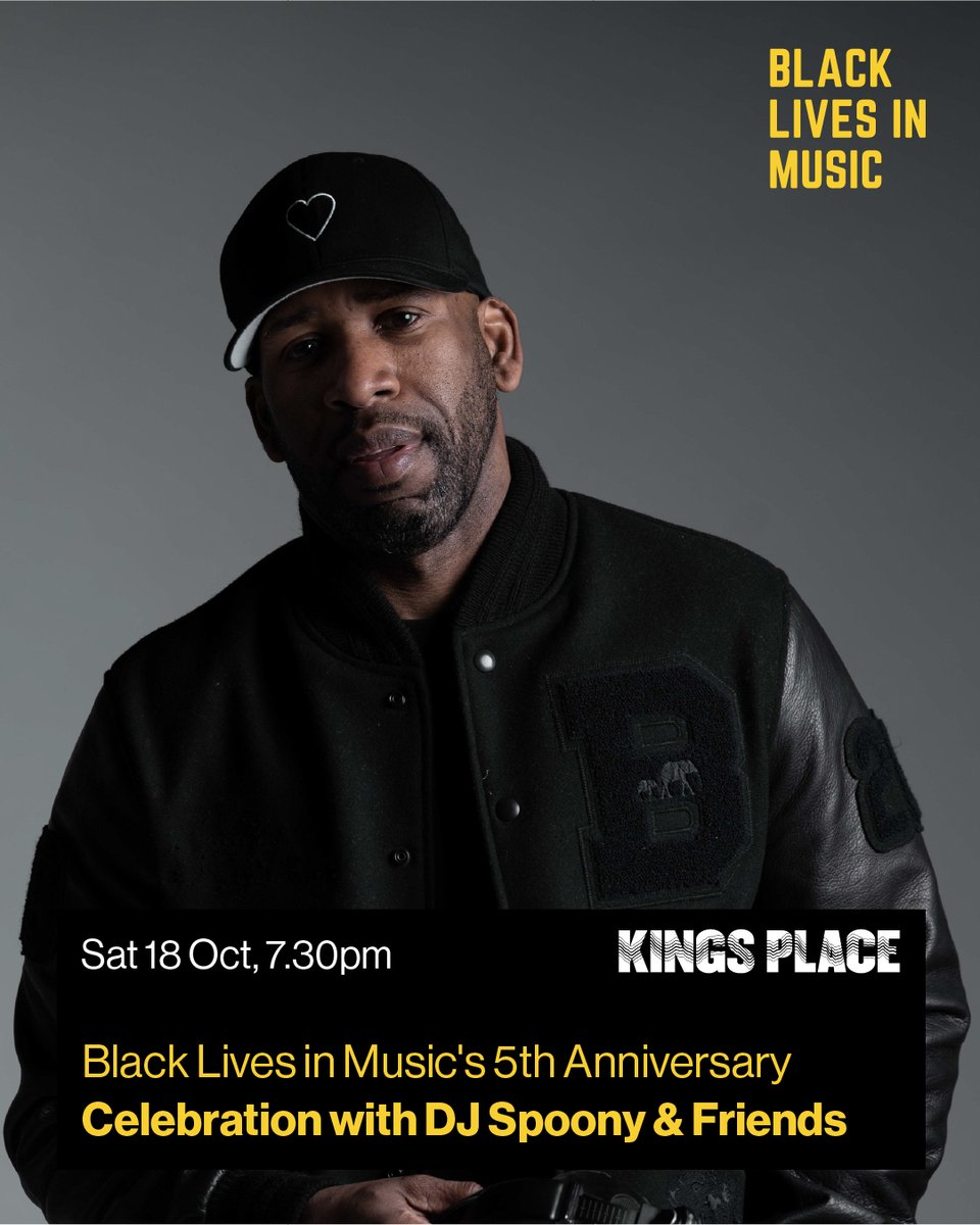 Black Lives in Music (@blklivesinmusic) on Twitter photo Classically Black 2025 is back at <a href="/KingsPlace/">Kings Place</a>!
After a sold-out debut, we return with bold new works, rising talent & a 5th anniversary celebration hosted by DJ Spoony & Friends.
🎶 Early Bird tix out now — use code EARLYBIRD
🔗 blim.org.uk/news/classical… Classically Black 2025 is back at <a href="/KingsPlace/">Kings Place</a>!
After a sold-out debut, we return with bold new works, rising talent & a 5th anniversary celebration hosted by DJ Spoony & Friends.
🎶 Early Bird tix out now — use code EARLYBIRD
🔗 blim.org.uk/news/classical…