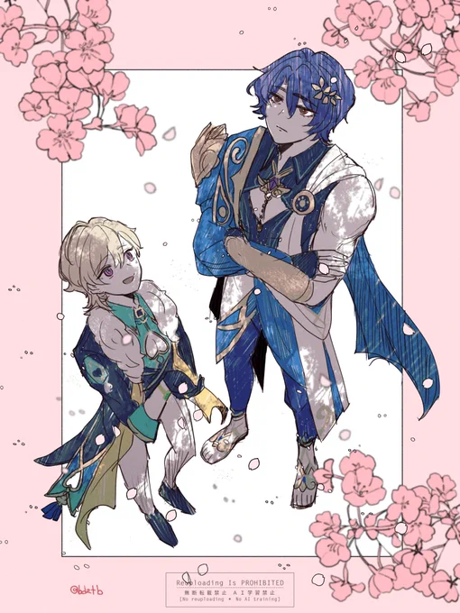 レイチュリ
 #ratiorine 
🌸～ 