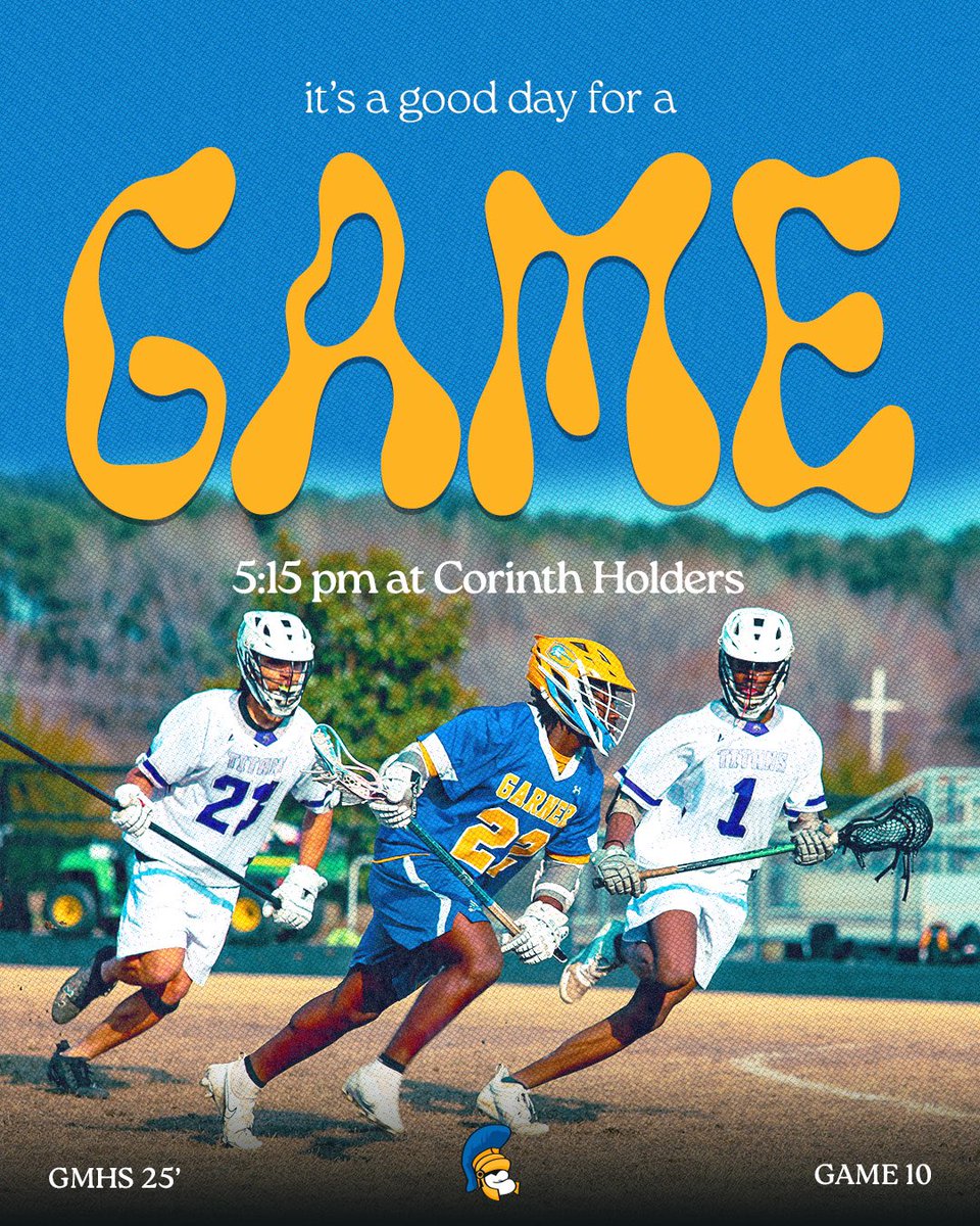 GAMEDAY
🆚: Corinth Holders
🕰️: 6:00
📍: Corinth Holders High School
🎟️: Hometown Ticketing