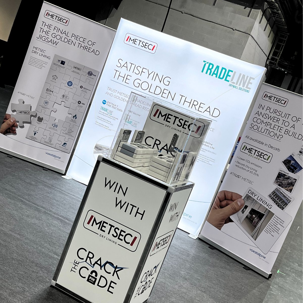 Our incredible drylining team who represented voestalpine Metsec at the CCF Conference today! 🙌

We’re proud to be part of such a forward-thinking community, and even prouder of our team for continuing to set the standard in drylining systems. 🤝 

#TrustMetsec #Drylining