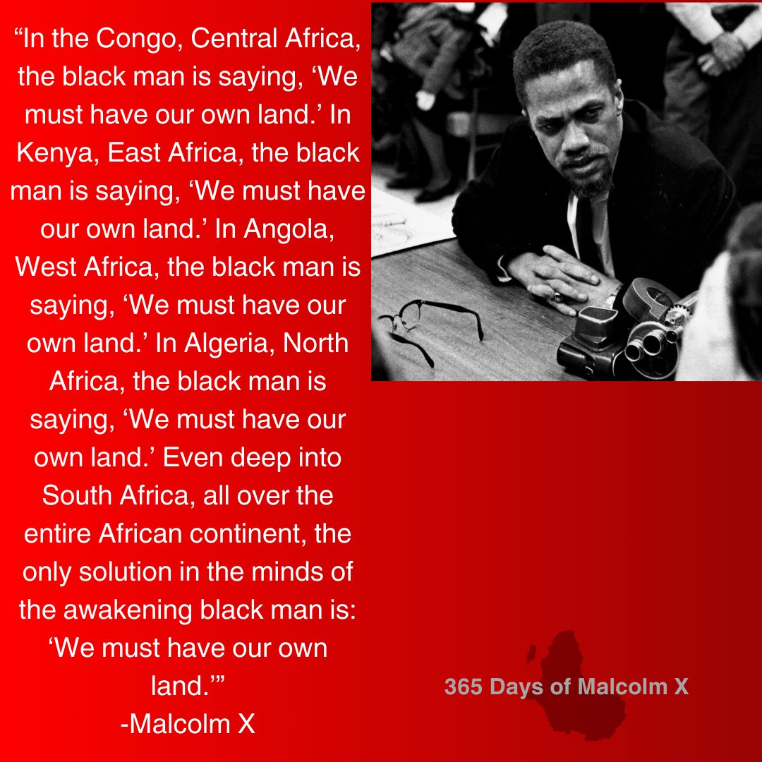 May 19, 2025 will mark 100 years since the birth of Malcolm X.  Join me in celebrating Malcolm X through 365 days of his ideas.
#365daysofMalcolmX #100yearsofMalcolmX