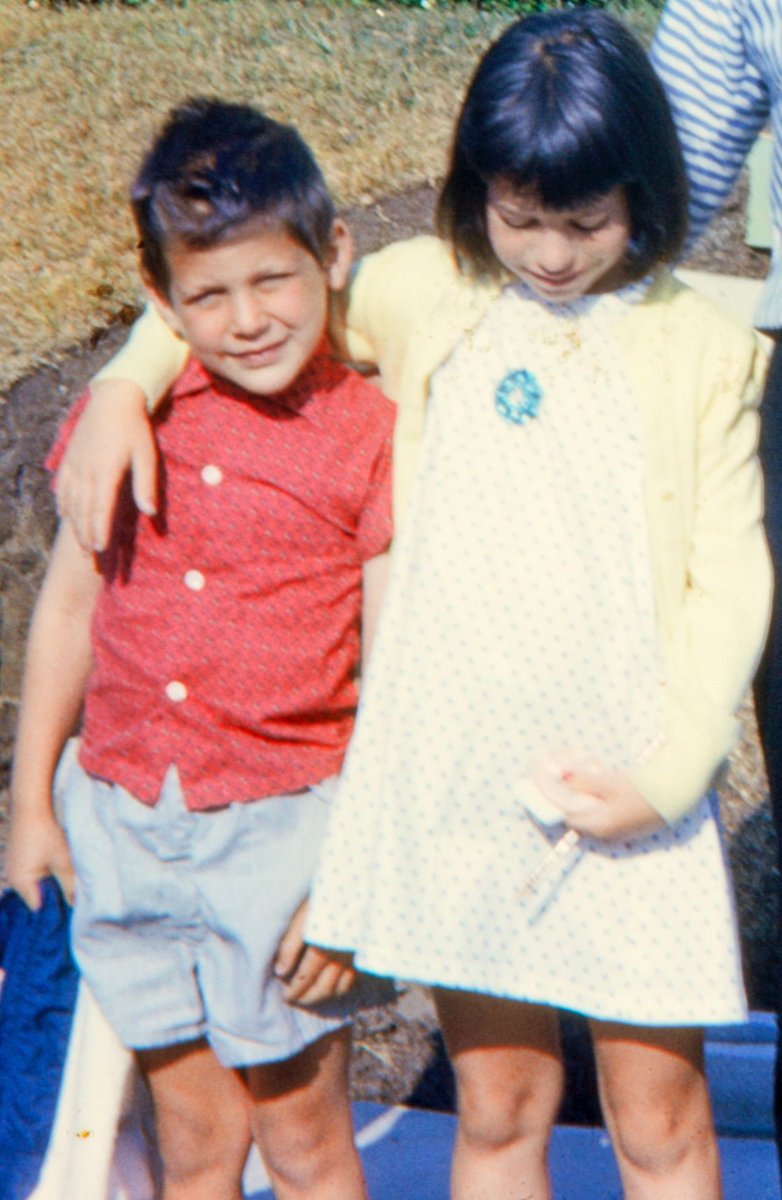 My big sister, Julie and me. Happy #NationalSiblingsDay!