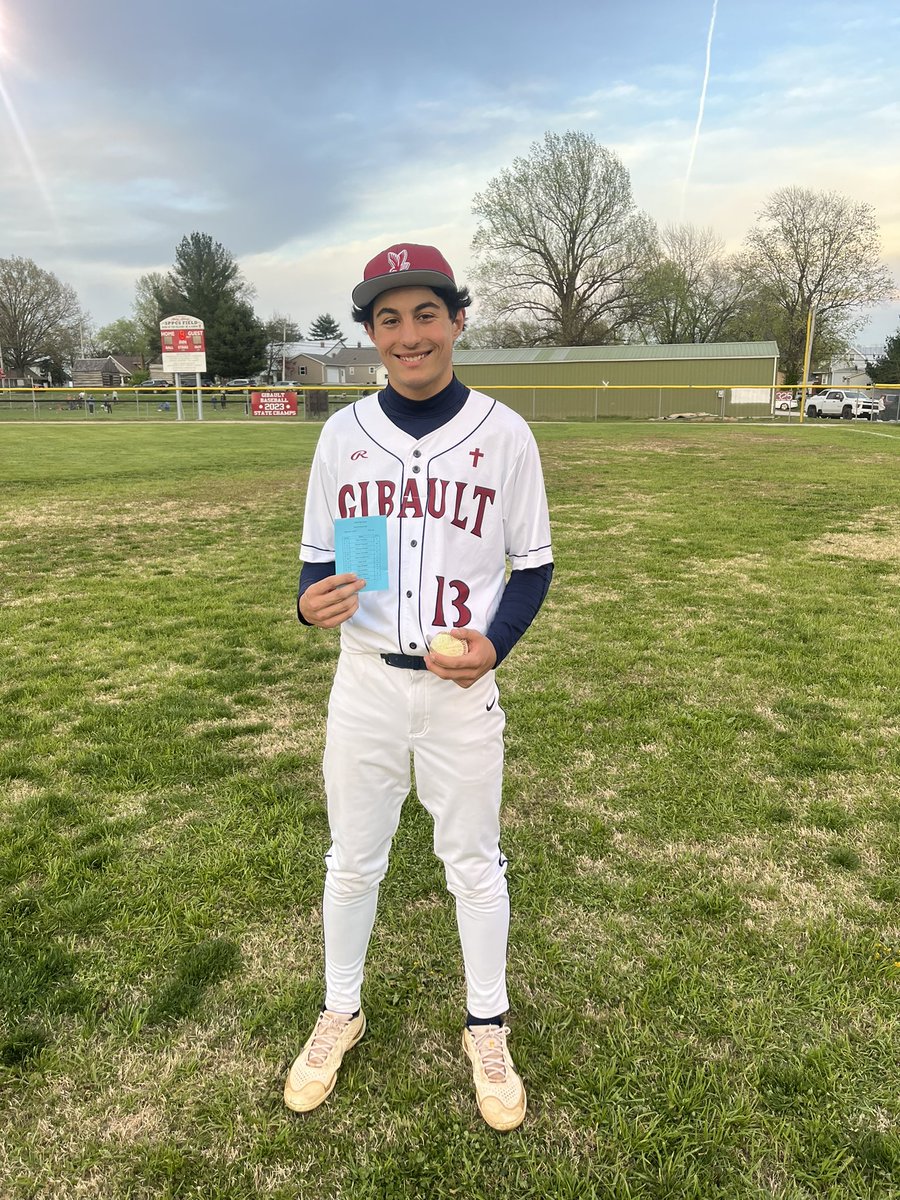 CoachSkaer's tweet photo. Last night we beat @AlthoffBaseball 12-11! Gianino went the last 5 out of the pen to get his first varsity W and earn line up card POG! We had multi-hit games from @tyler_frierdich @Dkunk1250 @robbingpie29588 Wessel &amp; Wilkens. Next game Friday @FMCHSBaseball! #TCB #gibaultproud https://t.co/kOXZgROioJ