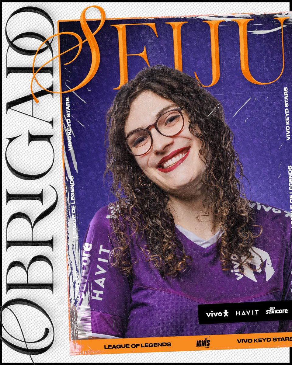 VivoKeyd's tweet image. Hoje nos despedimos da top laner da line Ignis @seijulol.

Obrigado por toda a entrega e dedicação vestindo a nossa camisa e desejamos muita sorte nos seus próximos passos, Seiju!

Nos vemos no Rift 💜