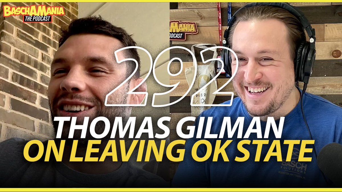 Justin Basch (@justinjbasch) on Twitter photo 🚨OUT NOW: Great having <a href="/thomasgilmanusa/">Thomas Gilman</a> back on <a href="/baschamania/">baschamania</a> today as we discuss his past season at Oklahoma State, his decision to leave Stillwater, what's next & everything in between. Great show!
🎙️Watch/Listen & Subsribe: linktr.ee/baschamania 🚨OUT NOW: Great having <a href="/thomasgilmanusa/">Thomas Gilman</a> back on <a href="/baschamania/">baschamania</a> today as we discuss his past season at Oklahoma State, his decision to leave Stillwater, what's next & everything in between. Great show!
🎙️Watch/Listen & Subsribe: linktr.ee/baschamania