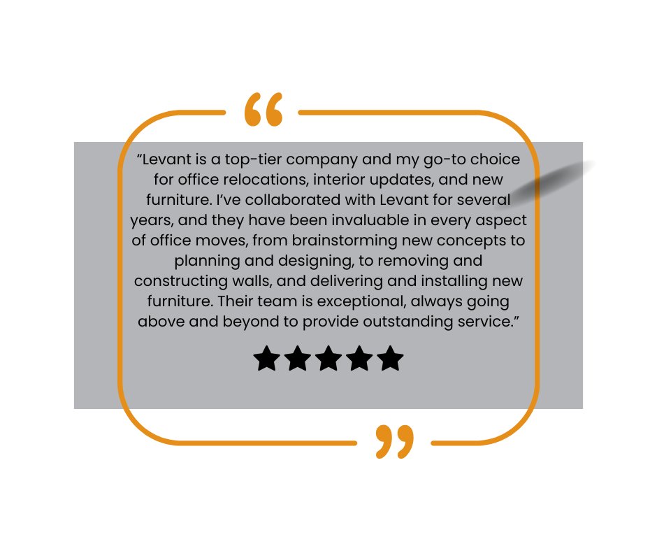 LevantInteriors's tweet photo. We’re proud to be the trusted choice for office relocations, interior updates, and furniture solutions!

From concept to completion, we’re here to transform your workspace.

#LevantOfficeInteriors #OfficeFurniture #OfficeDesign #OfficeInteriors https://t.co/TJwx4pKK8E